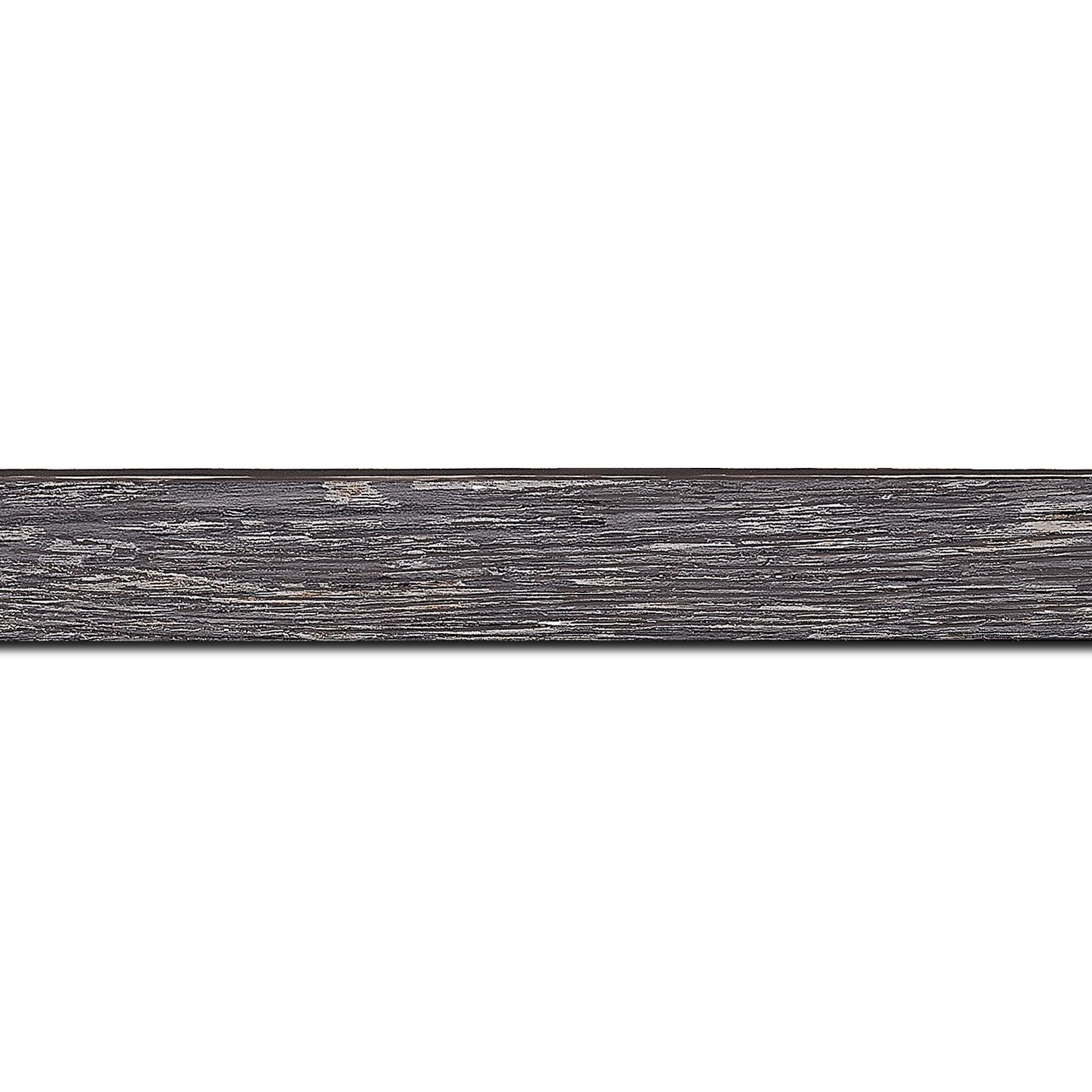 Cadre  bois gris — 34 x 40