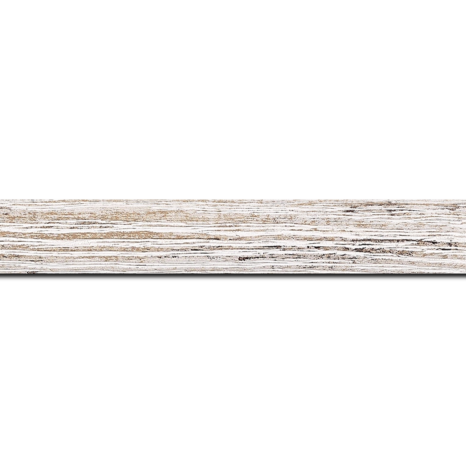 Cadre  bois blanchie — 20 x 60