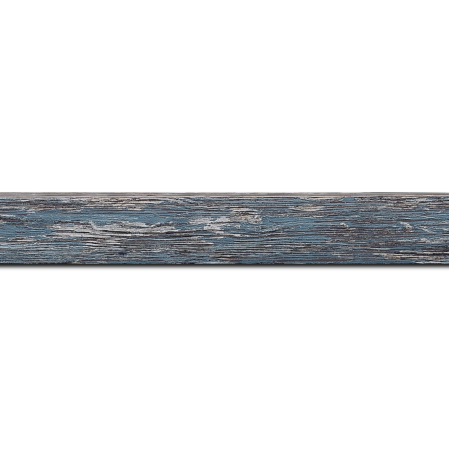 Cadre  bois bleu — 70 x 90