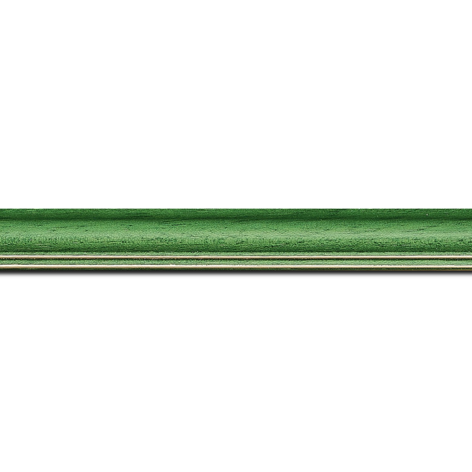 Cadre  bois vert — 34 x 40