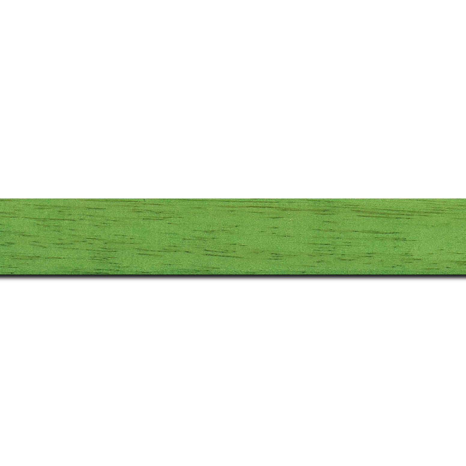 Cadre  bois vert — 27 x 22