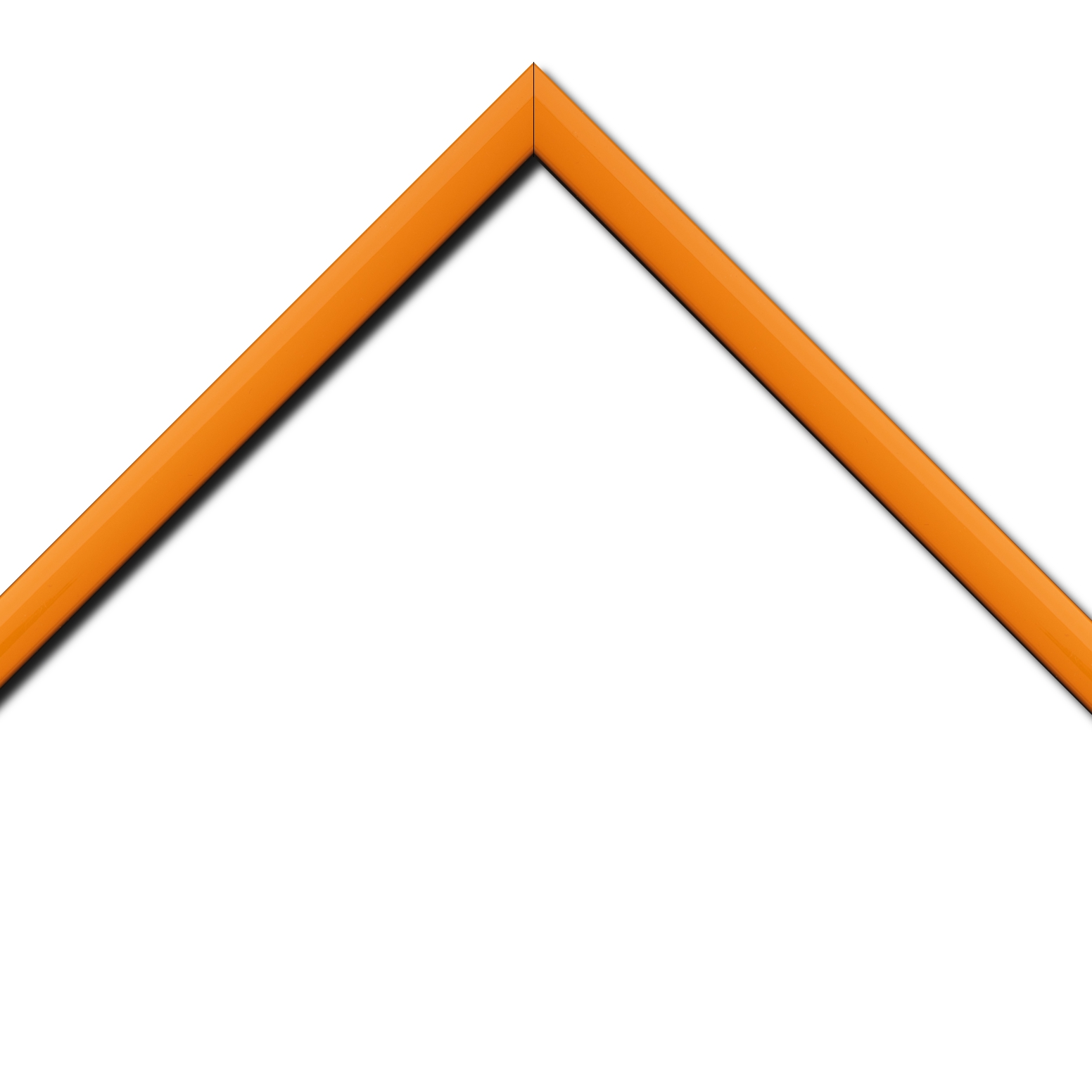 Cadre  bois orange — 55 x 38