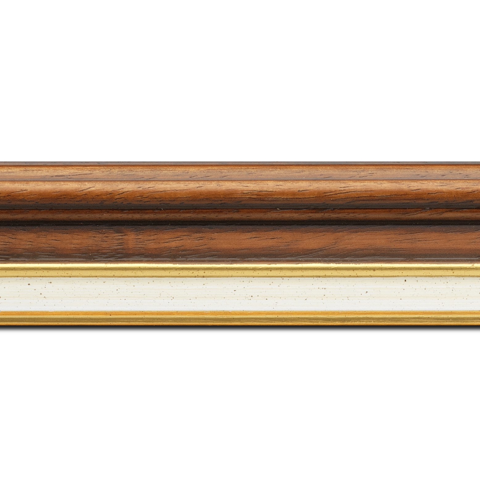 Cadre  pour peinture pour peinture bois marron tons bois — 46 x 33