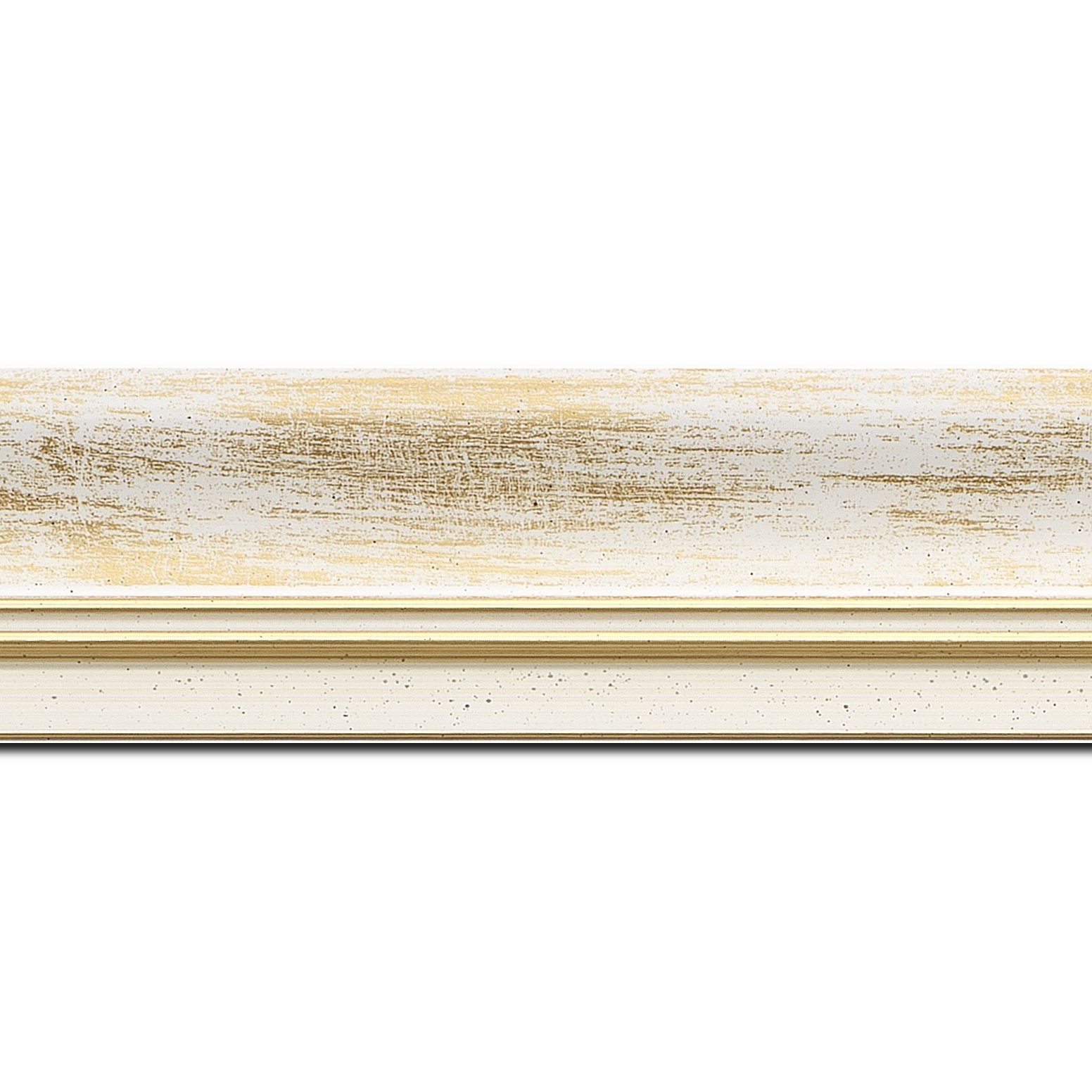 Cadre  bois blanc — 55 x 38