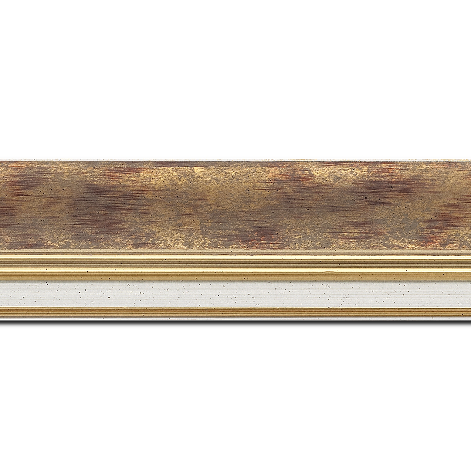Cadre  bois bordeaux — 61 x 46