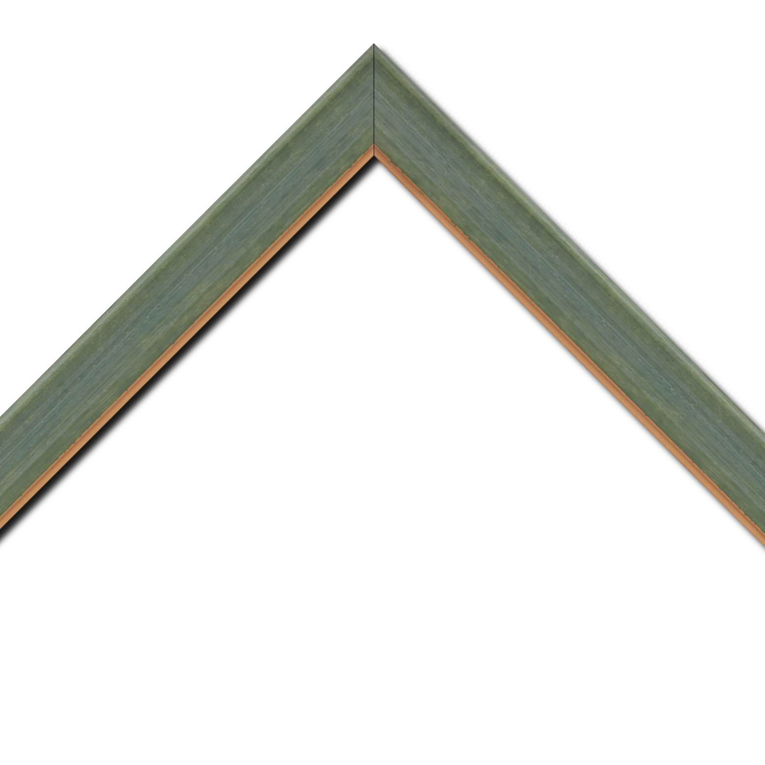 Cadre  bois vert — 52 x 150