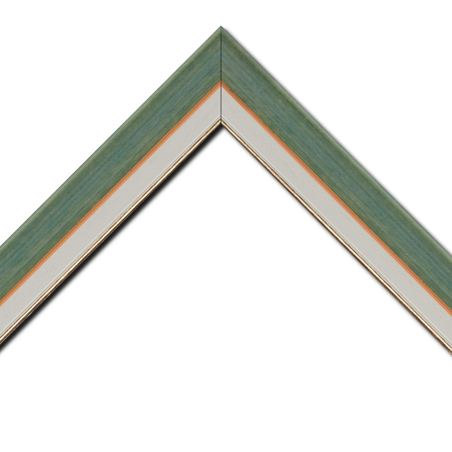 Cadre  pour peinture pour peinture bois vert — 96 x 65