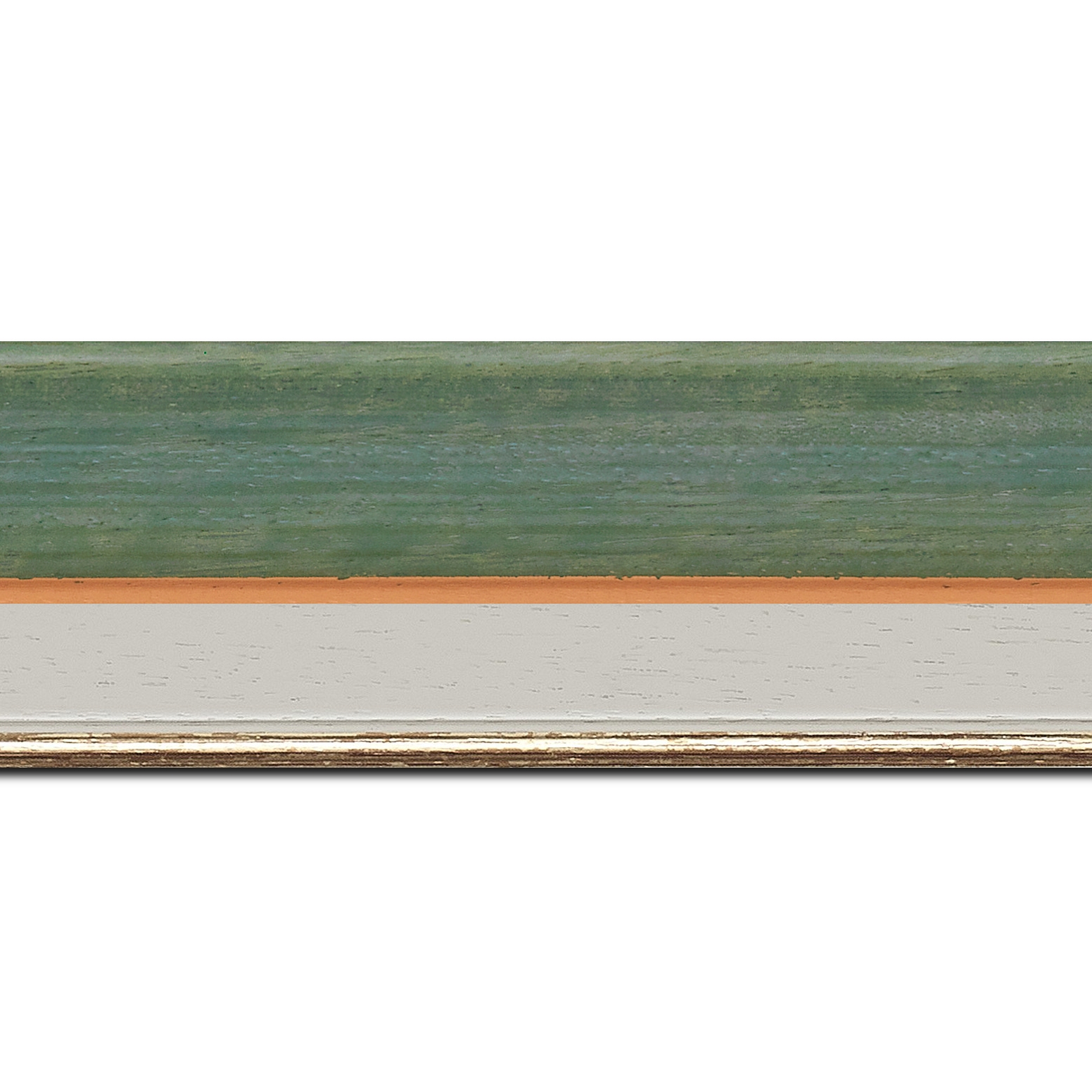 Cadre  pour peinture pour peinture bois vert — 81 x 54