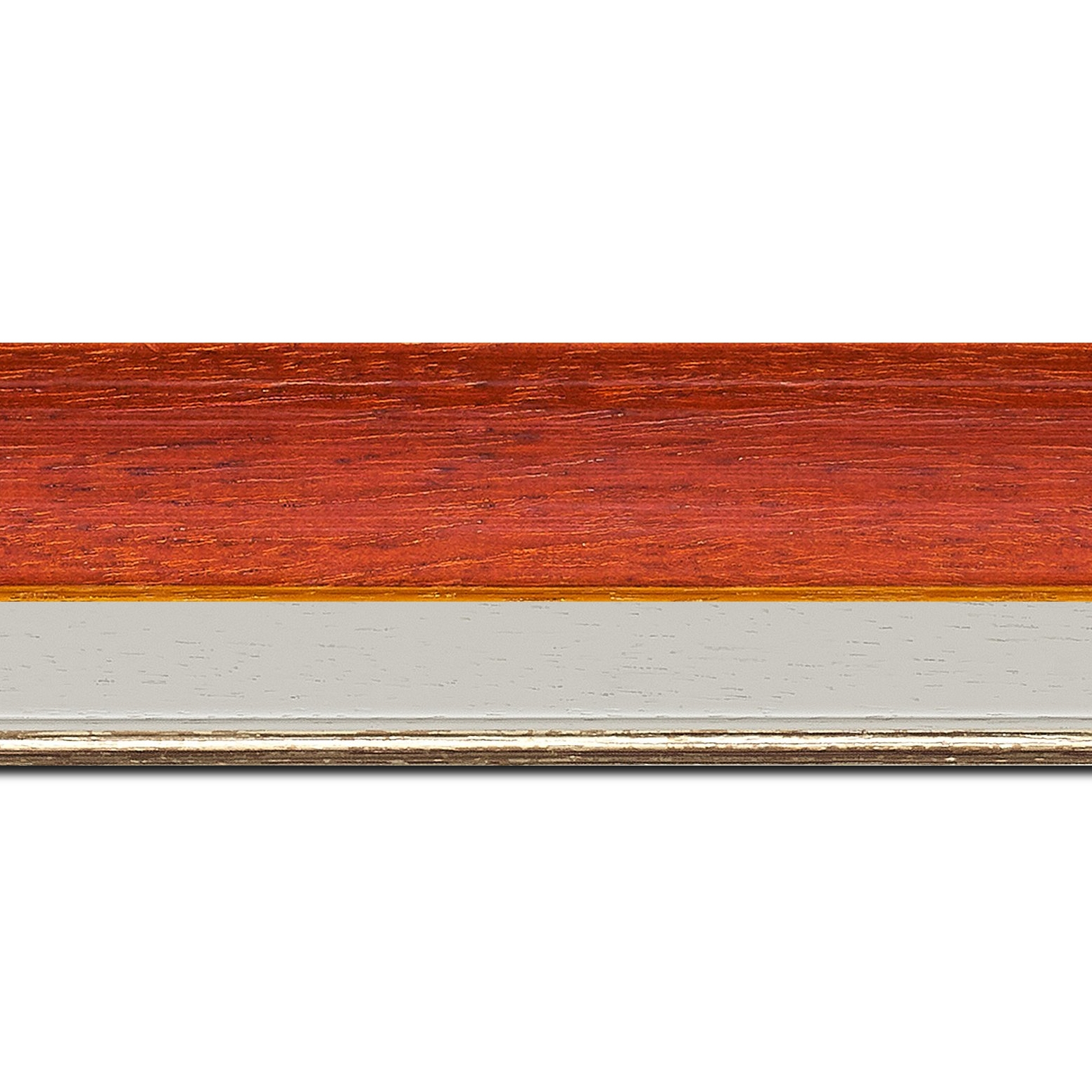 Cadre  bois rouge — 61 x 46