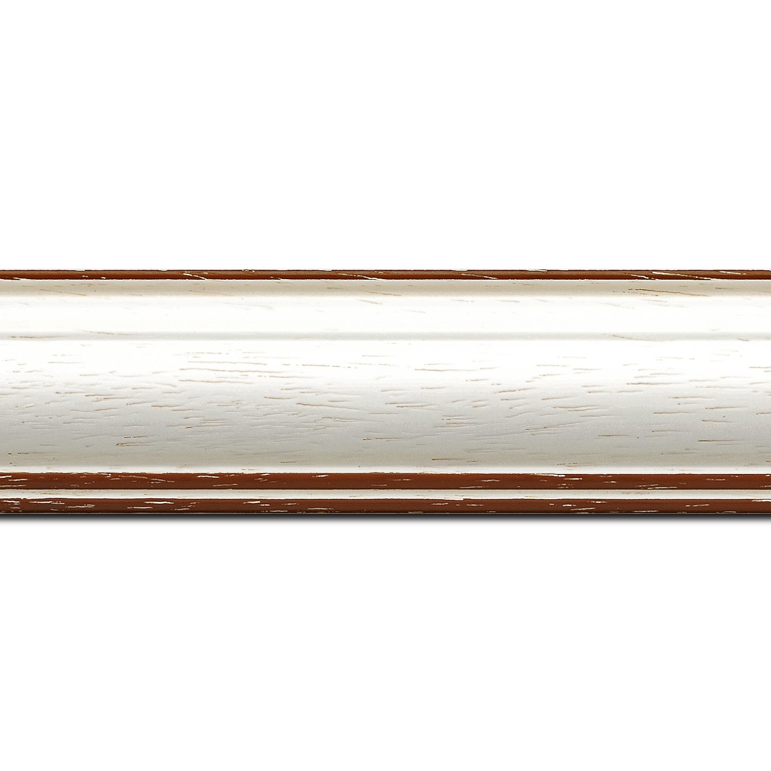 Cadre  bois blanchie — 80 x 80