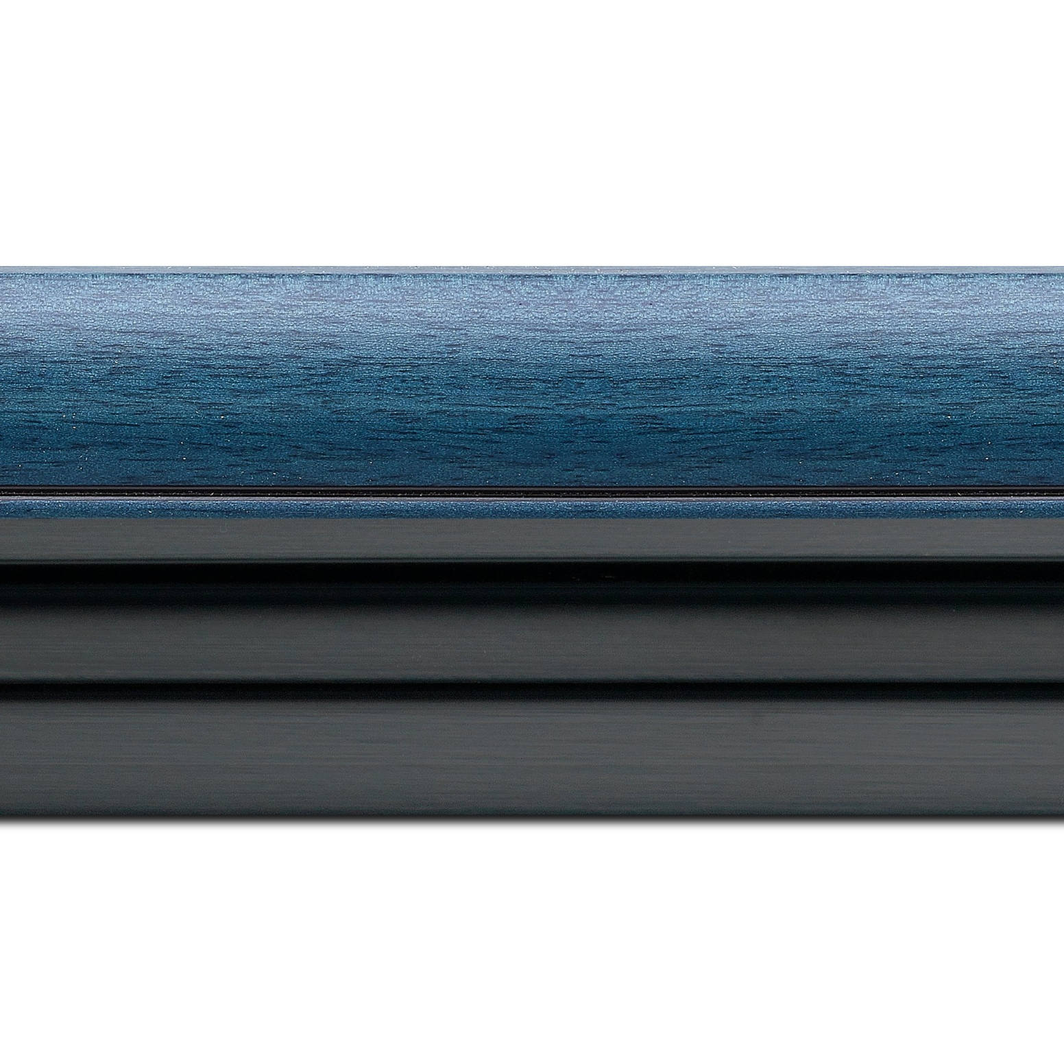 Caisse américaine pour peintures  americaine bois bleu noir — 46 x 38