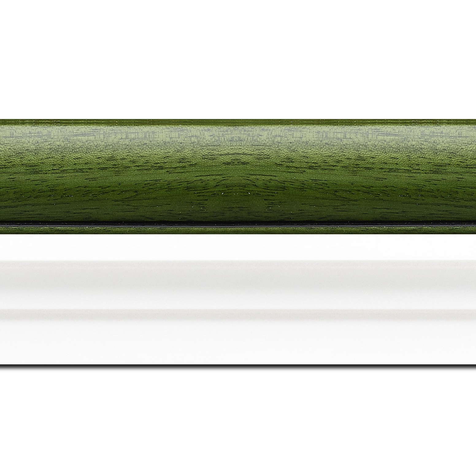 Caisse américaine pour peintures  americaine bois blanc vert — 34 x 46