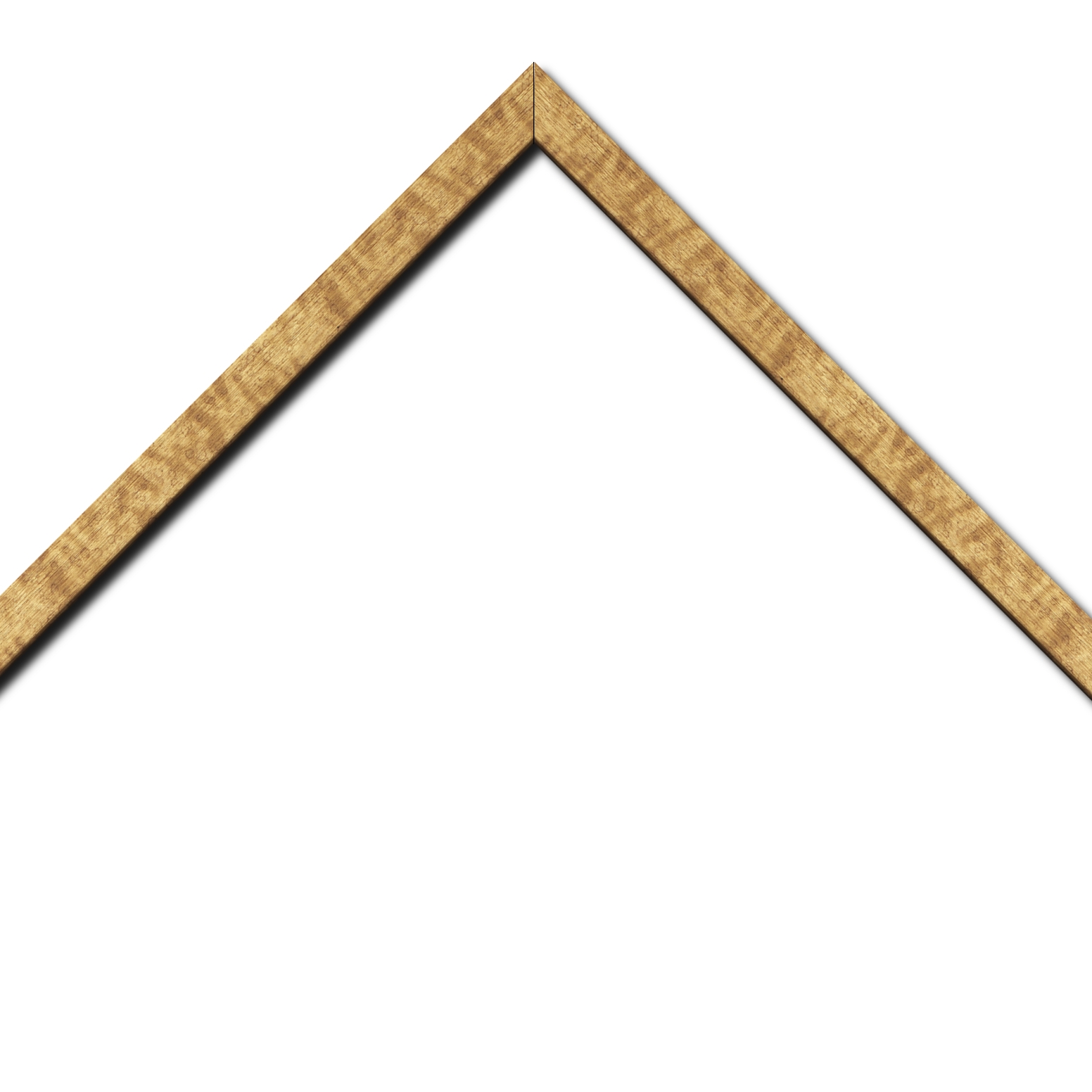Cadre  bois or — 50 x 100