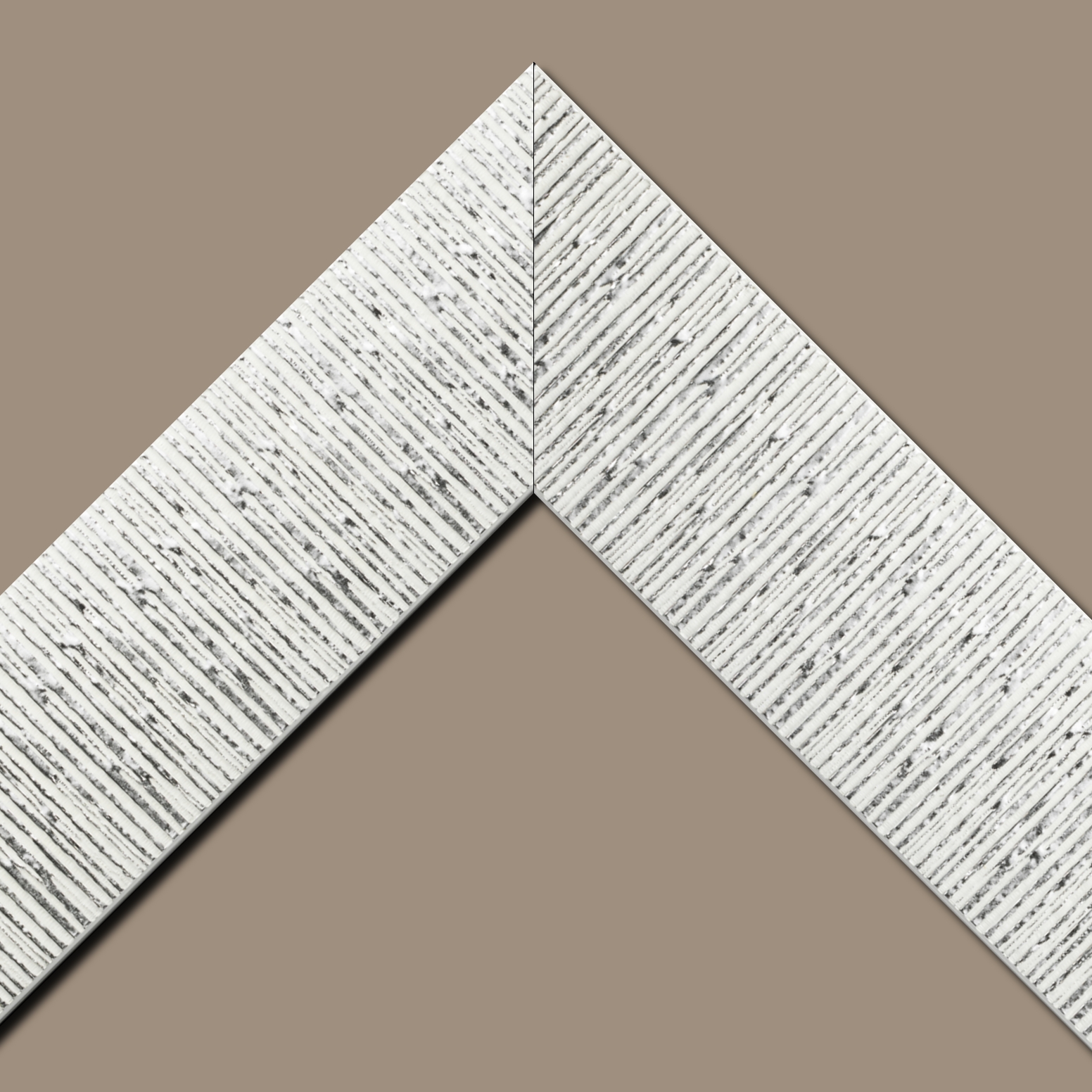 Cadre  bois blanc — 120 x 120