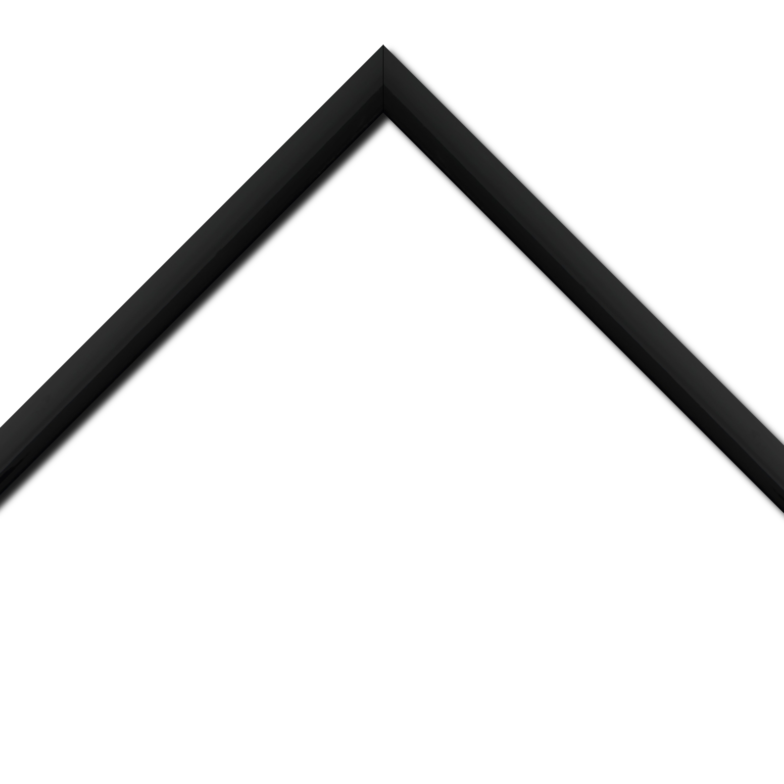 Cadre  bois noir — 50 x 65