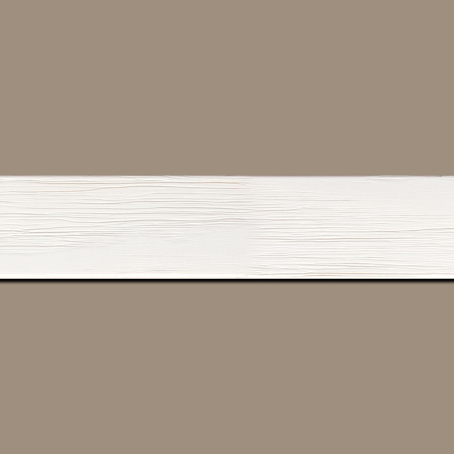 Cadre  bois blanc — 70 x 100