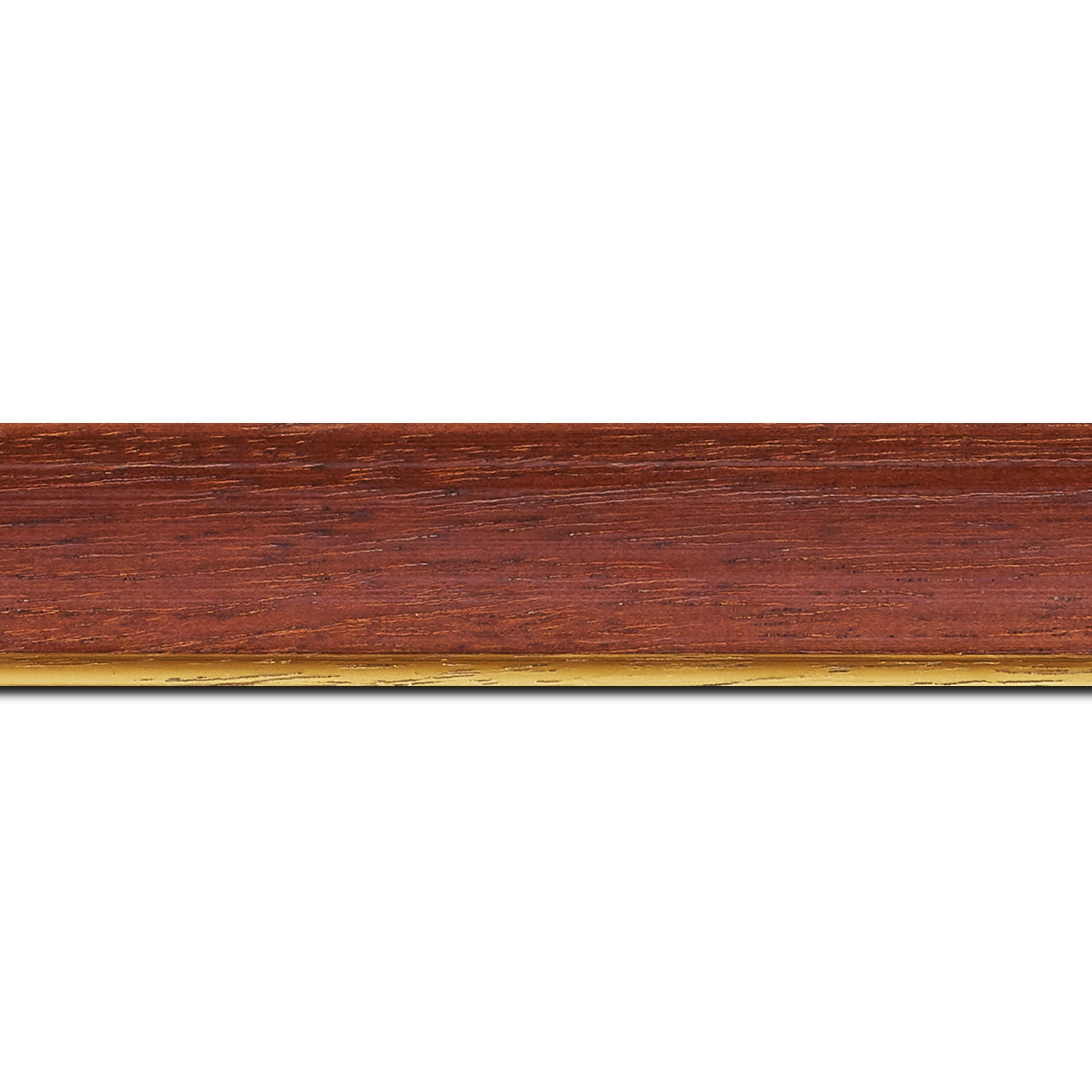 Cadre  bois marron tons bois — 116 x 73