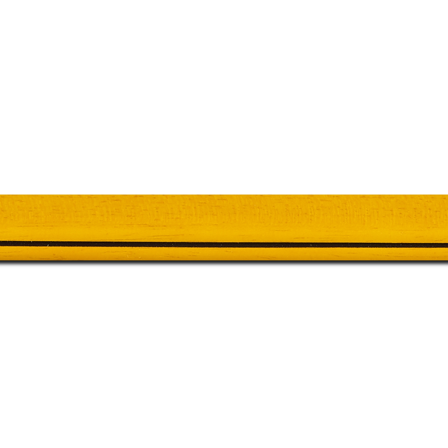 Cadre  bois jaune — 50 x 75