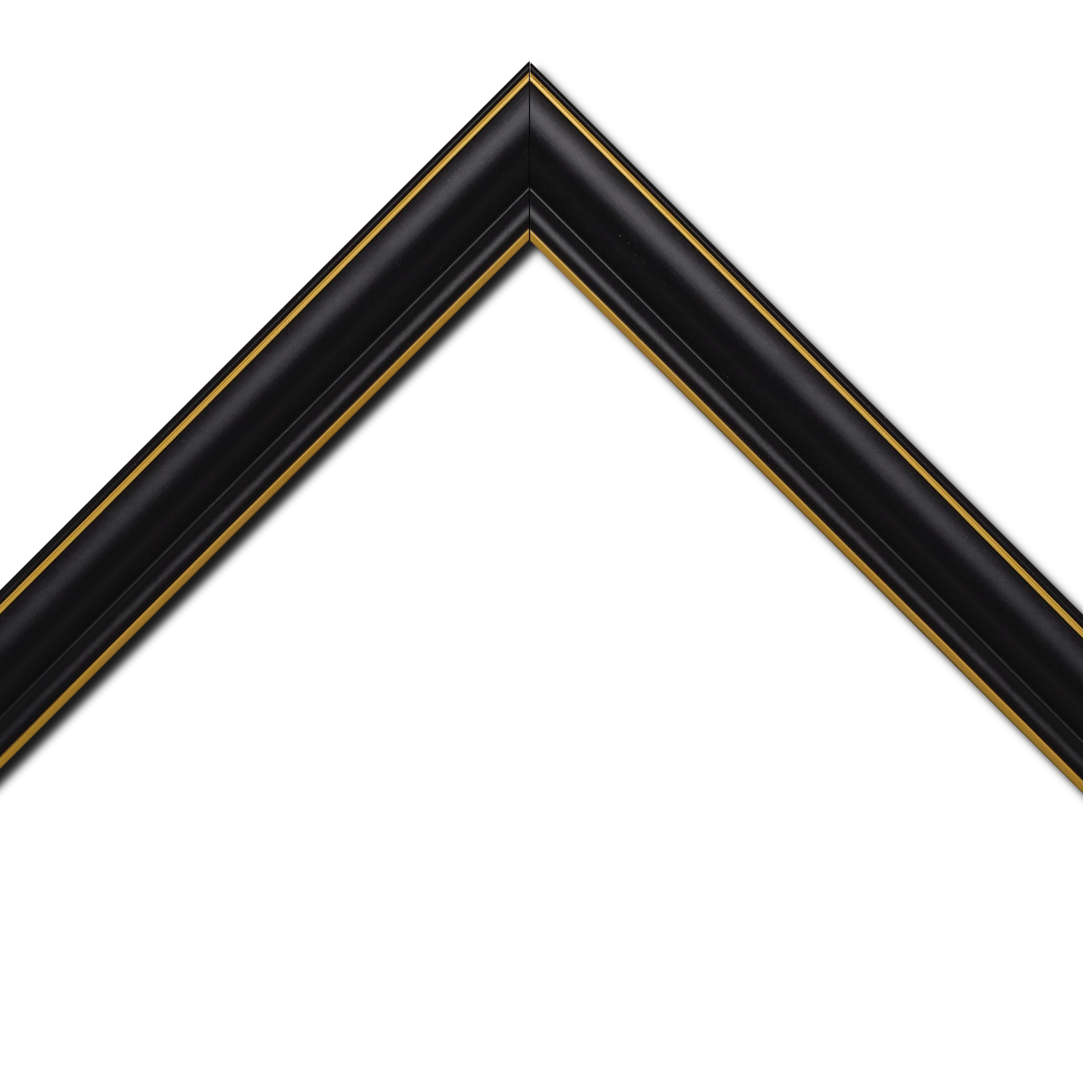 Cadre  bois noir — 73 x 50
