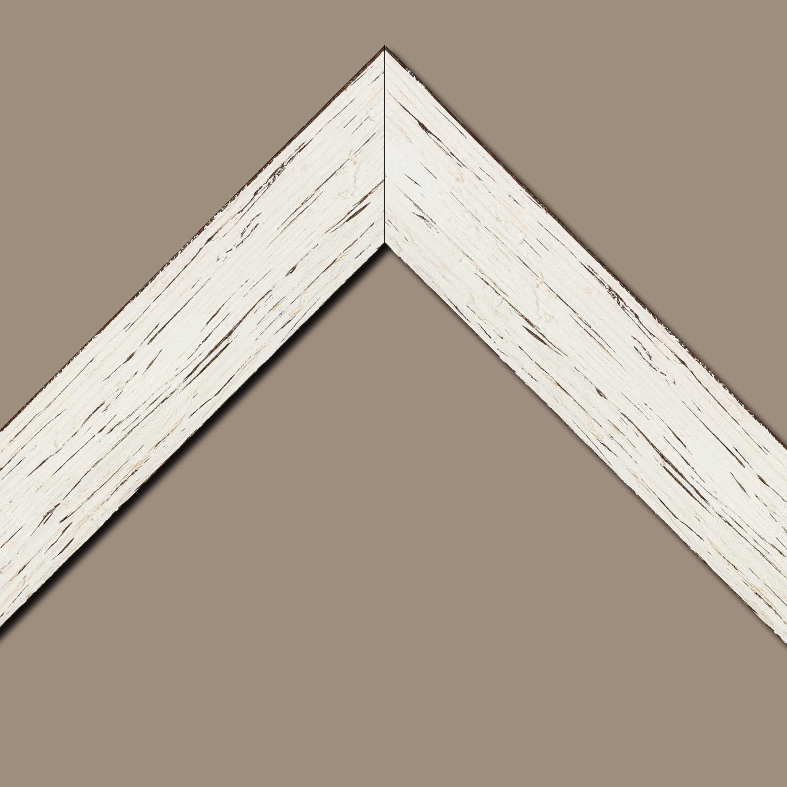 Cadre  bois blanchie — 35 x 24