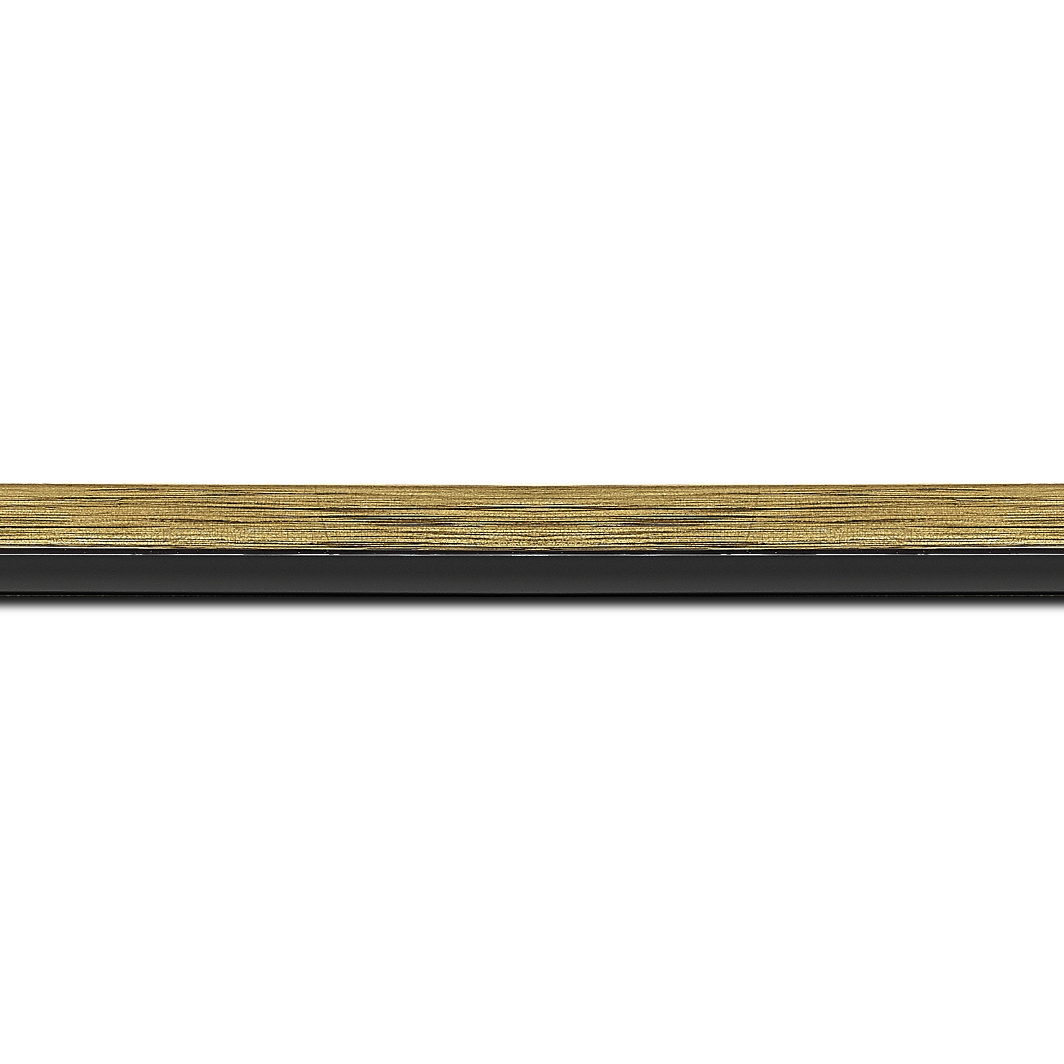 Cadre  bois or — 33 x 22