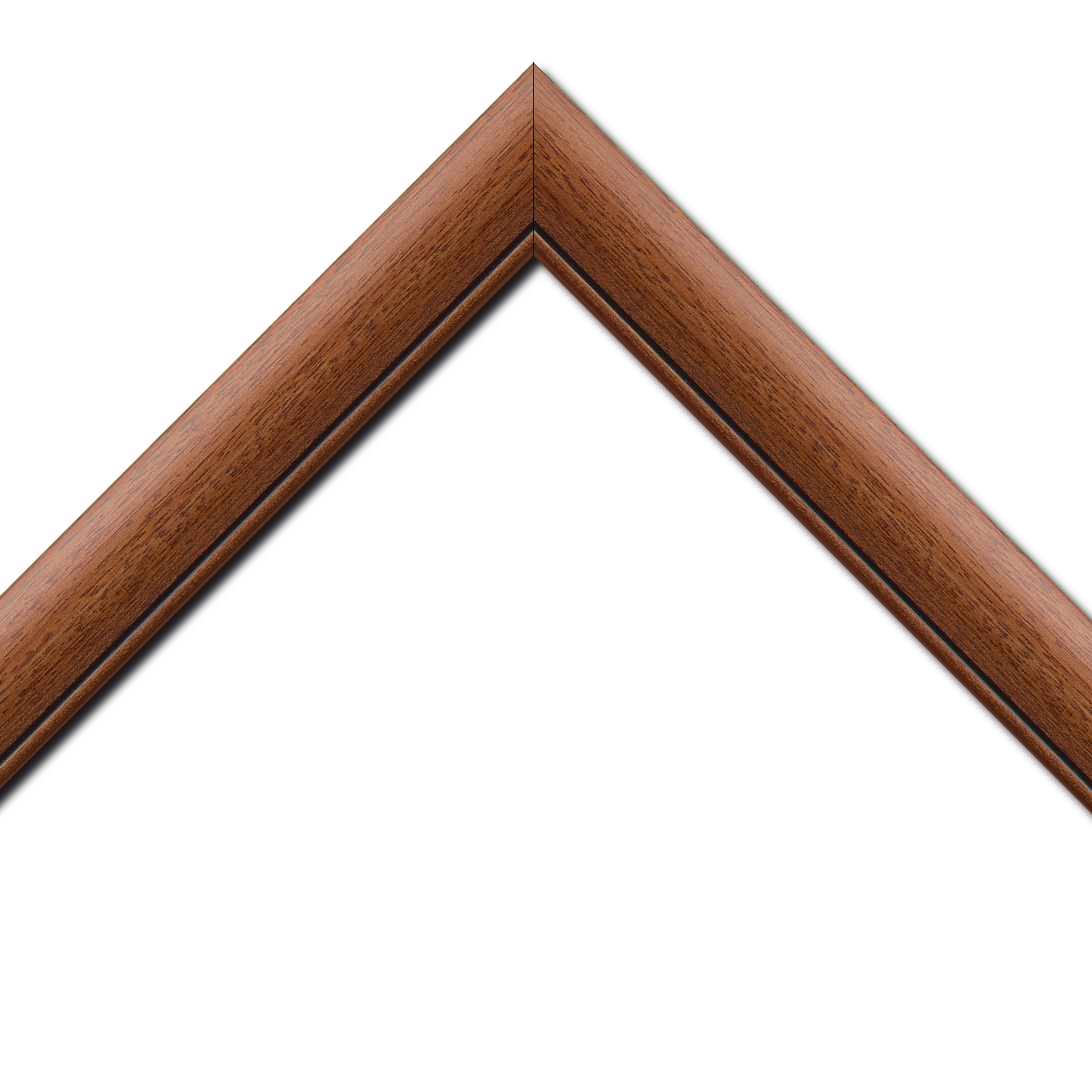 Cadre  bois marron tons bois — 50 x 150