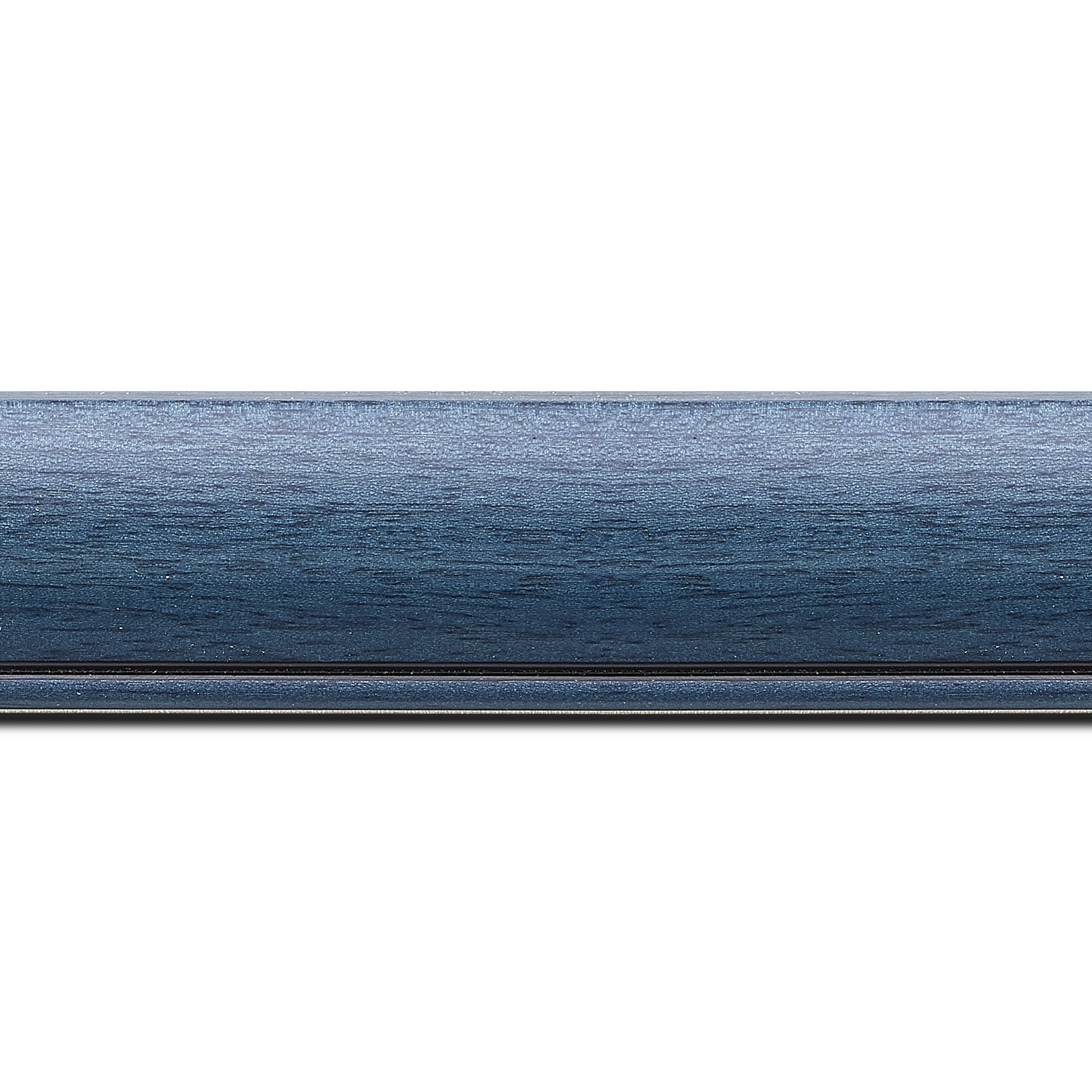 Cadre  bois bleu — 100 x 73