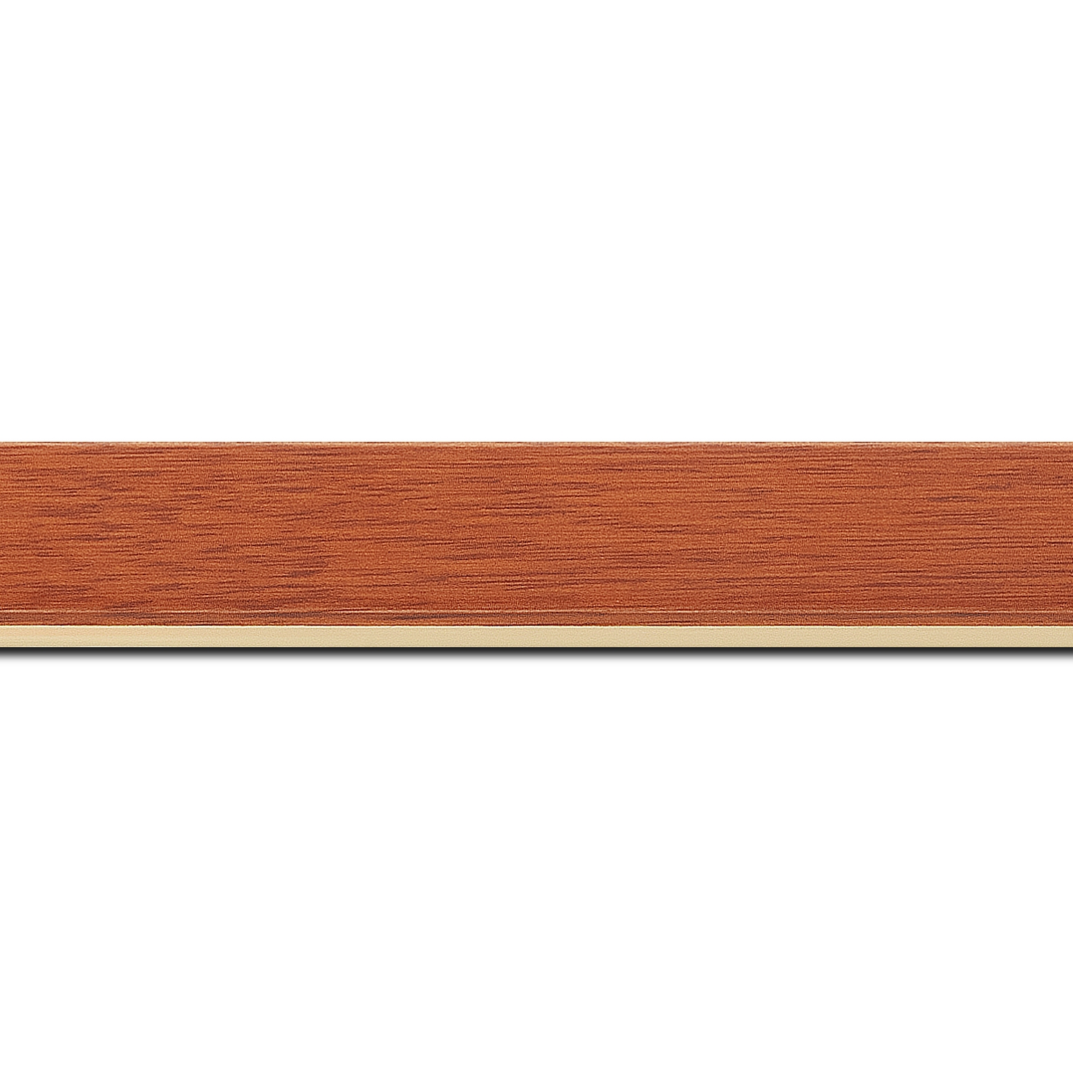 Cadre  bois marron tons bois — 116 x 73