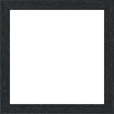 Cadre bois profil plat largeur 2cm hauteur 3.3cm couleur noir satiné (aussi appelé cache clou) - 100x81
