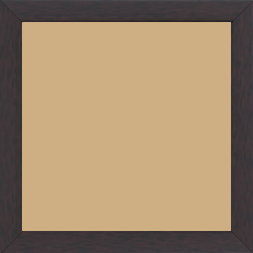 Cadre bois profil plat effet cube largeur 2cm couleur ton bois palissandre