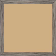 Cadre bois profil plat largeur 1.5cm couleur plomb - 34x46