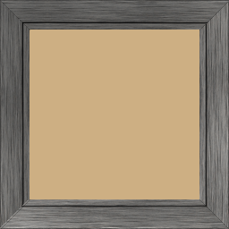 Cadre bois profil plat largeur 3.3cm couleur plomb filet plomb - 20x60