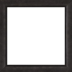 Cadre bois profil bombé largeur 2.4cm couleur noir anthracite satiné - 46x33