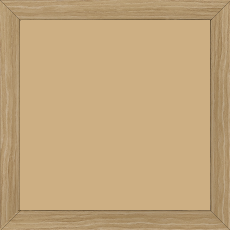 Cadre bois profil plat largeur 2cm décor bois naturel - 50x100