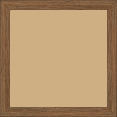 Cadre bois profil plat largeur 2cm décor bois chêne doré - 50x100