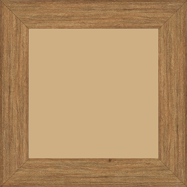 Cadre bois profil plat largeur 4.2cm décor bois chêne doré