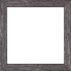 Cadre bois profil arrondi en pente plongeant largeur 2.4cm couleur gris  finition veinée, reflet argenté - 96x65