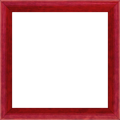 Cadre bois profil arrondi en pente plongeant largeur 2.4cm couleur rouge finition vernis brillant,veine du bois  apparent (pin) , - 15x21