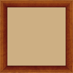 Cadre bois profil arrondi en pente plongeant largeur 2.4cm couleur marron miel finition vernis brillant,veine du bois  apparent (pin) , - 55x46