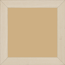 Cadre bois profil plat largeur 3cm ayous massif naturel (sans vernis, peut être peint...)effet cube (le sujet qui sera glissé dans le cadre sera en retrait de la face du cadre de 1.4cm assurant un effet très contemporain) - 20x60