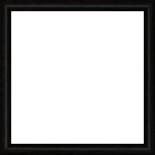Cadre bois profil demi rond largeur 1.5cm couleur noir anthracite - 29.7x42