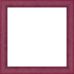 Cadre bois profil arrondi en pente plongeant largeur 2.4cm couleur rose fushia  finition vernis brillant,veine du bois  apparent (pin) , - 15x20
