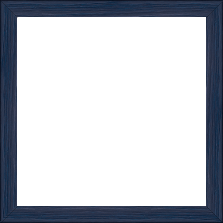 Cadre bois profil plat largeur 1.7cm couleur bleu marine veiné - 18x24