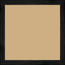 Cadre bois profil plat largeur 1.7cm couleur noir veiné - 25x25