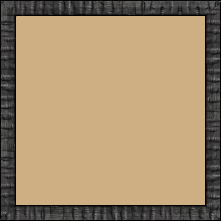 Cadre bois profil plat effet cube largeur 1.6cm couleur noir effet cannelé - 40x50