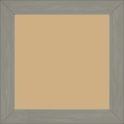 Cadre bois profil plat largeur 3cm , couleur gris souris (veines du bois apparentes , essence du bois : pin ) - 33x95