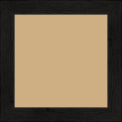 Cadre bois profil plat largeur 3cm , couleur noir (veines du bois apparentes , essence du bois : pin )