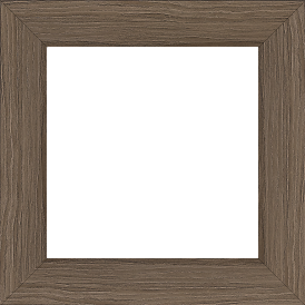 Cadre bois profil plat largeur 4.2cm décor bois noyer - 65x54