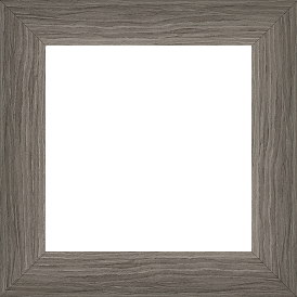 Cadre bois profil plat largeur 4.2cm décor bois gris - 20x20