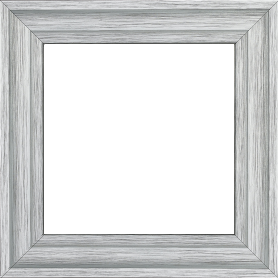 Caisse bois caisse américaine profil escalier largeur 4.4cm couleur argent sur noir (spécialement conçu pour les châssis d'une épaisseur jusqu’à 2.5cm ) - 73x60